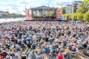Coda Audio-System beim Europa Open Air in Frankfurt (Foto: Torben Gerok)