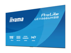 iiyama präsentiert 115 Zoll Digital Signage-Display Neues Display LE11566UHSB-B1AG (Foto: iiyama)