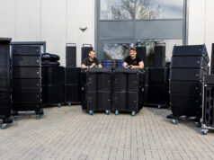 MMVT und Viso Production investieren in Coda Audio CiRAY Maximilian Mund und Nicolai Schanz mit ihrem neuen CiRAY-System (von links, Foto: Nicolai Schanz/Viso Production)