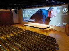 Neue LED-Wall erweitert Technik im Congress Centrum Alpbach Neue LED-Wall (Foto: Congress Centrum Alpach)