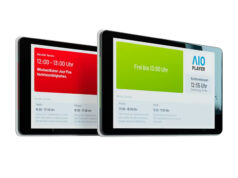 Kapaso stellt digitales Signboard für Besprechungsräume vor Kapaso stellt digitale Raumanzeige für Besprechungsräume vor (Foto: Kapaso GmbH)