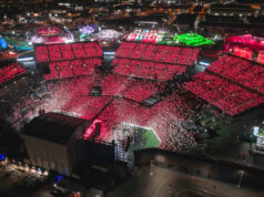Nüssli baut Tribünen für das „Estadio Shakira“ in Madrid Nüssli baut Tribünen für das „Estadio Shakira“ in Madrid (Fotos: Nüssli)